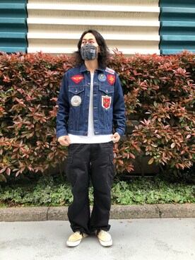 Mr.nakamura｜AVIREXのデニムジャケットを使ったコーディネート - WEAR