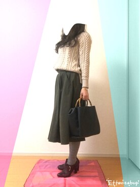 KaNaさん（レディース・157cm）の冬コーディネート