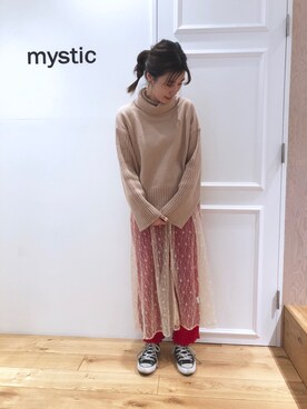 イワサキ カオリさん（レディース・165cm）の秋コーディネート