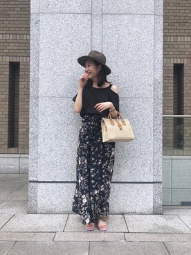 イワサキ カオリさん（レディース・165cm）の秋コーディネート