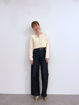 イワサキ カオリさん(レディース・165cm)の冬コーディネート