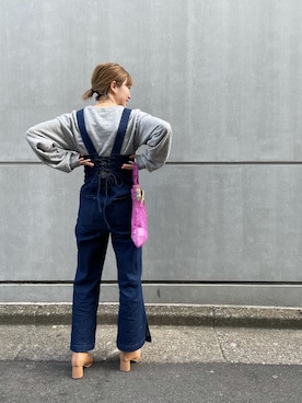 イワサキ カオリさん（レディース・165cm）の春コーディネート