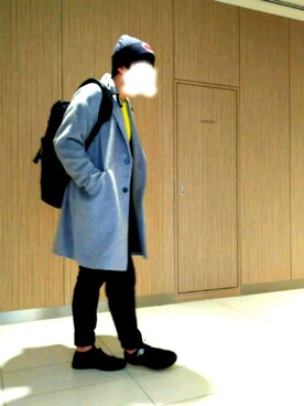 「URBANRESEARCH」｜「アイテム（ダウンジャケット/コート）」を使った、UR大好きくんさん（メンズ・174cm）の冬コーディネート