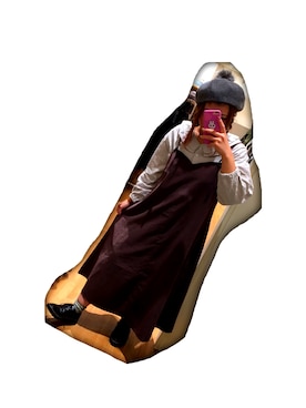 「コーデ記録」｜「アイテム（オールインワン・サロペット）」を使った、Maron*さん（レディース・153cm）の冬コーディネート
