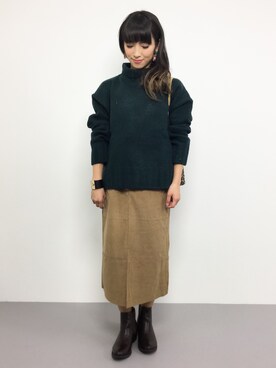 ᴵᴷᴱᴺᴼᴿᴵ५✍⋆*さん（レディース・153cm）の冬コーディネート