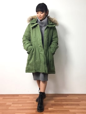 ᴵᴷᴱᴺᴼᴿᴵ५✍⋆*さん（レディース・153cm）の冬コーディネート