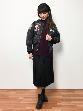 ᴵᴷᴱᴺᴼᴿᴵ५✍⋆*さん（レディース・153cm）の冬コーディネート