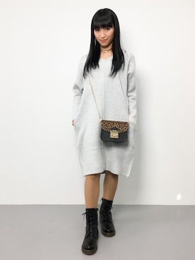 ᴵᴷᴱᴺᴼᴿᴵ५✍⋆*さん(レディース・153cm)の冬コーディネート