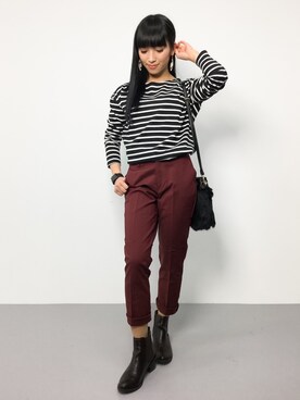 ᴵᴷᴱᴺᴼᴿᴵ५✍⋆*さん（レディース・153cm）の冬コーディネート