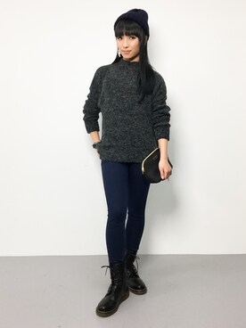 ᴵᴷᴱᴺᴼᴿᴵ५✍⋆*さん（レディース・153cm）の冬コーディネート