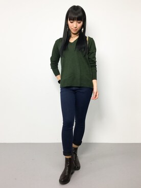 ᴵᴷᴱᴺᴼᴿᴵ५✍⋆*さん（レディース・153cm）の冬コーディネート