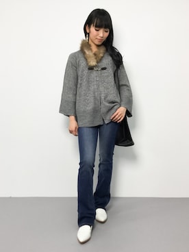 ᴵᴷᴱᴺᴼᴿᴵ५✍⋆*さん（レディース・153cm）の冬コーディネート