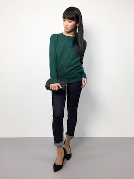 ᴵᴷᴱᴺᴼᴿᴵ५✍⋆*さん（レディース・153cm）の冬コーディネート