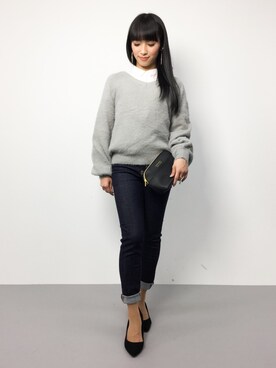 ᴵᴷᴱᴺᴼᴿᴵ५✍⋆*さん（レディース・153cm）の冬コーディネート
