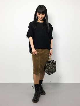 ᴵᴷᴱᴺᴼᴿᴵ५✍⋆*さん（レディース・153cm）の冬コーディネート