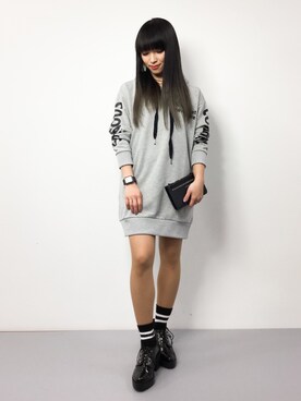 ᴵᴷᴱᴺᴼᴿᴵ५✍⋆*さん（レディース・153cm）の冬コーディネート