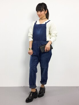 ᴵᴷᴱᴺᴼᴿᴵ५✍⋆*さん(レディース・153cm)の冬コーディネート