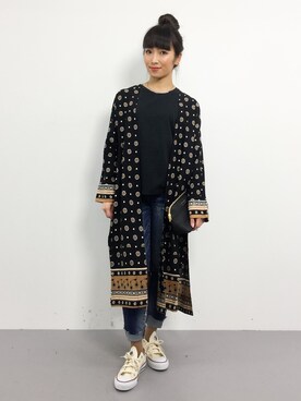 ᴵᴷᴱᴺᴼᴿᴵ५✍⋆*さん（レディース・153cm）の春コーディネート