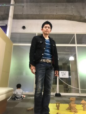 「DELAY by Win & Sons（ディレイバイウィンアンドサンズ）のアイテム（ジャケット/アウター）」を使った、つばささん（メンズ・171cm）の春コーディネート