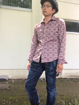 「DELAY by Win & Sons（ディレイバイウィンアンドサンズ）のアイテム」を使った、つばささん（メンズ・171cm）の夏コーディネート