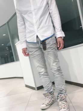 「CIVILIZED（シヴィライズド）のアイテム」を使った、つばささん（メンズ・171cm）の春コーディネート