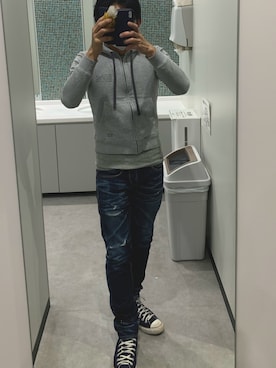 「DeeTA（ディーティーエー）のアイテム」を使った、つばささん（メンズ・171cm）の冬コーディネート