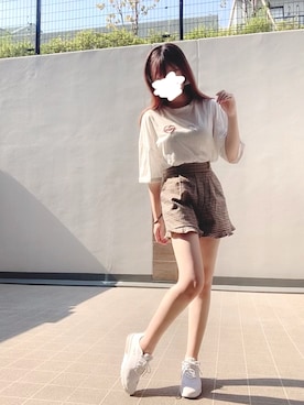 はるさん(レディース・156cm)の夏コーディネート