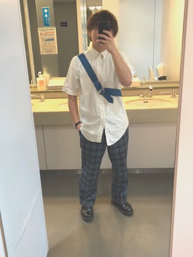 「neonsign」｜「アイテム（ブーツ）」を使った、Ry_oさん（メンズ・168cm）の夏コーディネート