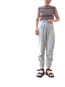 ぴぃちゃんさん（レディース・158cm）の夏コーディネート