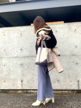 nozomiさん(レディース・156cm)の冬コーディネート