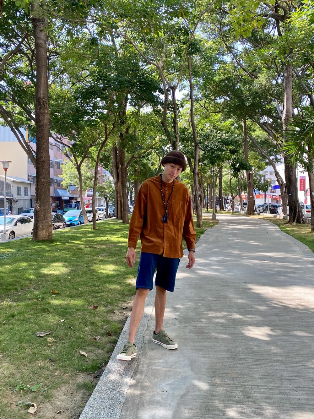 「plain-meのアイテム（トップス、その他）」を使った、DAさん（メンズ・173cm）の秋コーディネートの1枚目の写真