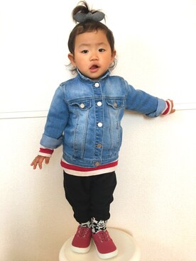 arumさん（キッズ・80cm）の春コーディネート