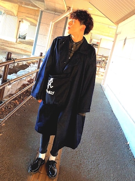 「アイテム（その他トップス）」を使った、カイさん（メンズ・172cm）の冬コーディネート