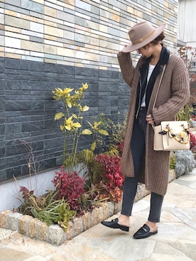 ちぴょんさん(レディース・162cm)の冬コーディネート