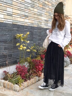 ちぴょんさん（レディース・162cm）の冬コーディネート