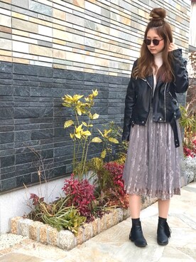 ちぴょんさん（レディース・162cm）の冬コーディネート