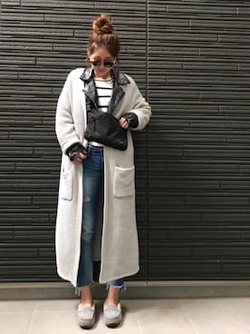 ちぴょんさん（レディース・162cm）の冬コーディネート