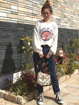 ちぴょんさん（レディース・162cm）の春コーディネート