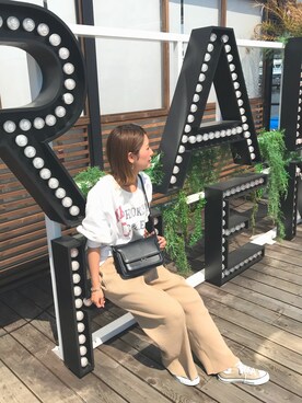 ちぴょんさん（レディース・162cm）の春コーディネート