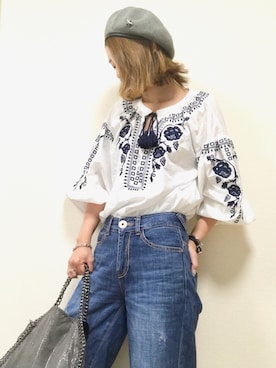 ちぴょんさん（レディース・162cm）の春コーディネート