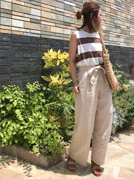 ちぴょんさん（レディース・162cm）の夏コーディネート