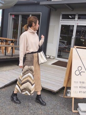 ちぴょんさん（レディース・162cm）の秋コーディネート