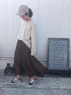 ちぴょんさん（レディース・162cm）の春コーディネート