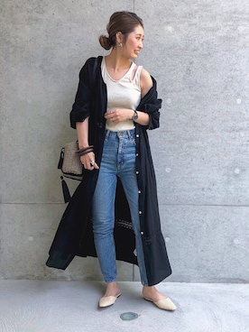 ちぴょんさん（レディース・162cm）の春コーディネート