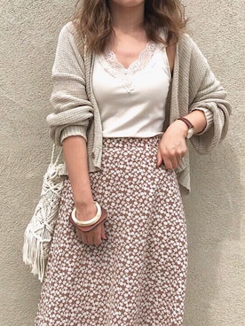 ちぴょんさん（レディース・162cm）の春コーディネート