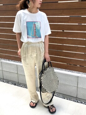 ちぴょんさん(レディース・163cm)の夏コーディネート