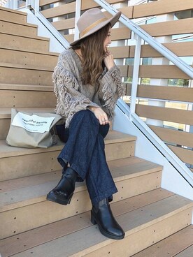 ちぴょんさん(レディース・162cm)の冬コーディネート