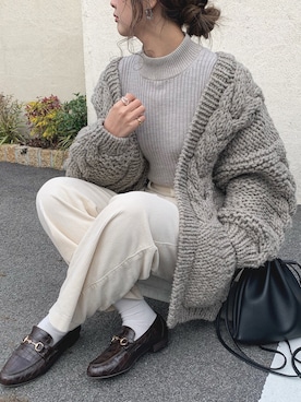 ちぴょんさん（レディース・162cm）の冬コーディネート