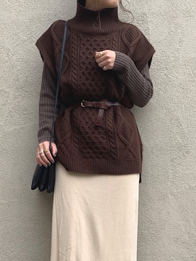 ちぴょんさん(レディース・162cm)の冬コーディネート