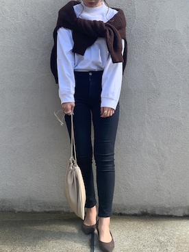 ちぴょんさん（レディース・162cm）の冬コーディネート